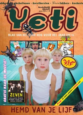 cover van Yeti nr. 28 van Januari 2005