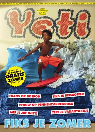 cover van Yeti nr. 77 van Juni 2010